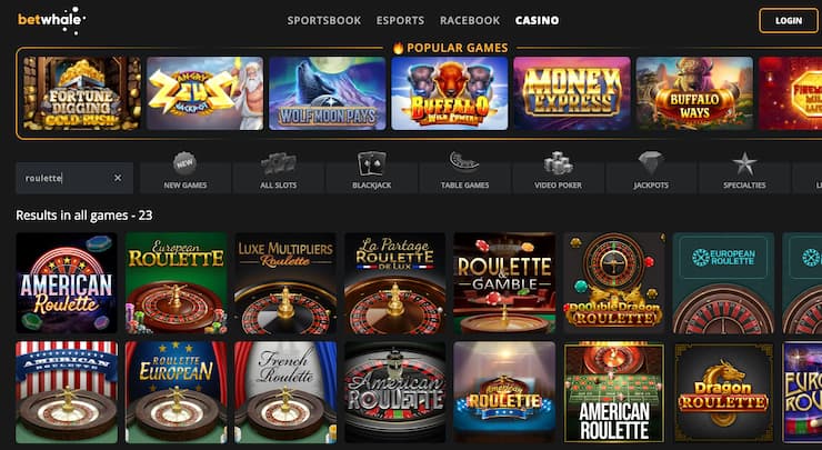 An image from BetWhale illustrating one of the best online providers to choose for online roulette.